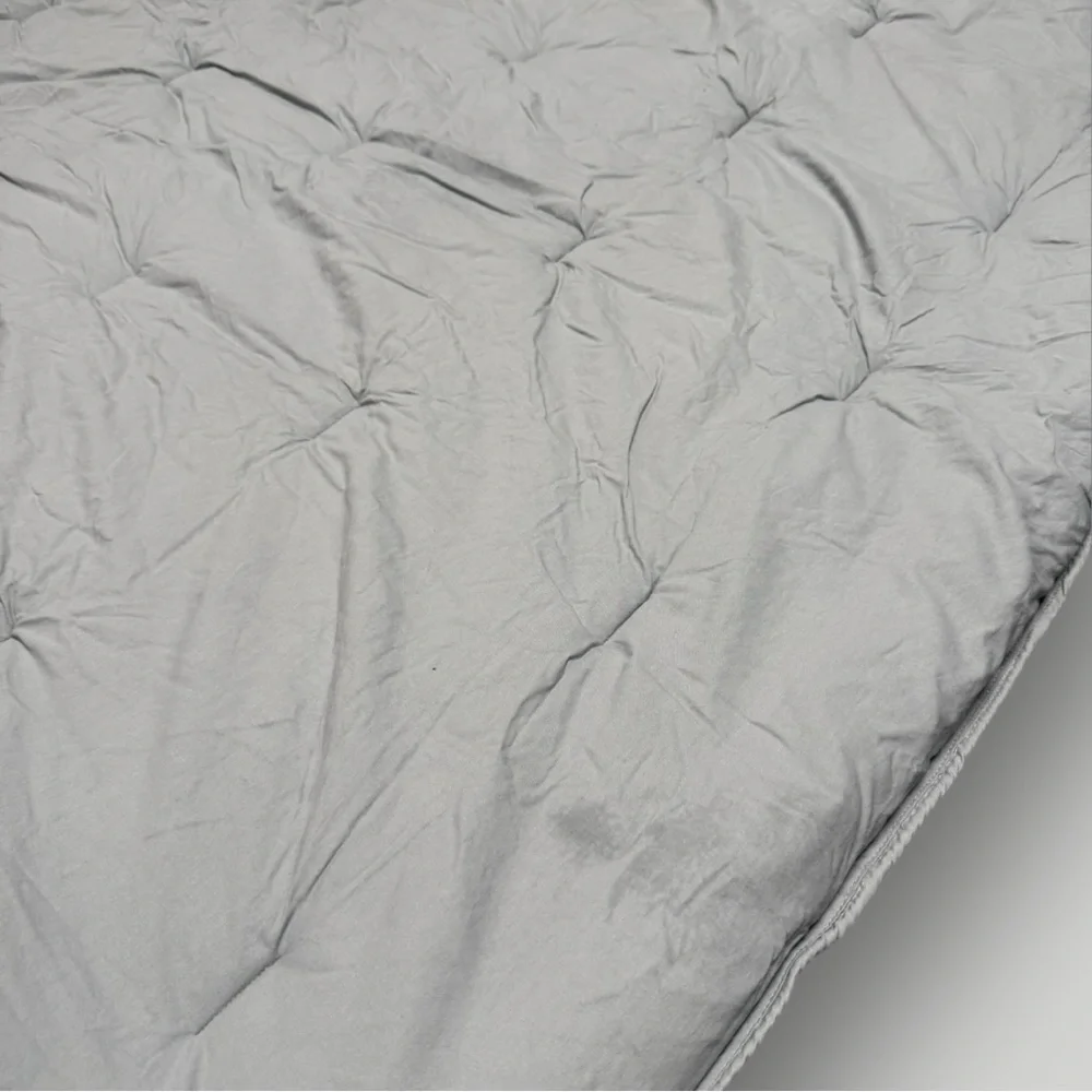 Pottery Barn Honeycomb Cotton Comforter Grey‎ Twin